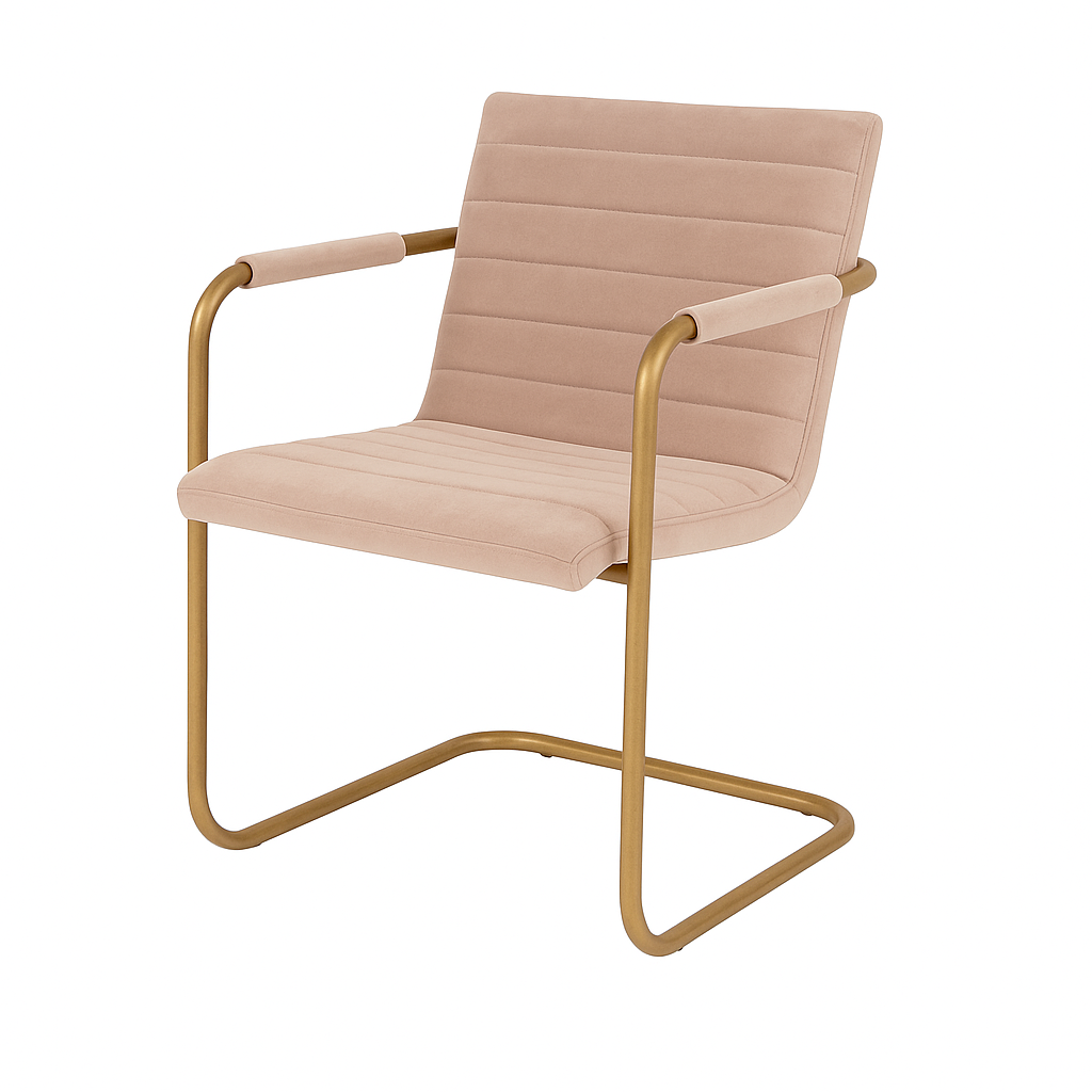 Küchenstuhl aus Samt | Modell ROTON