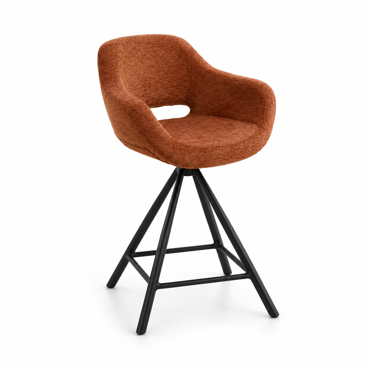 Moderner Inselstuhl/Barhocker | Modell TREPIED 75